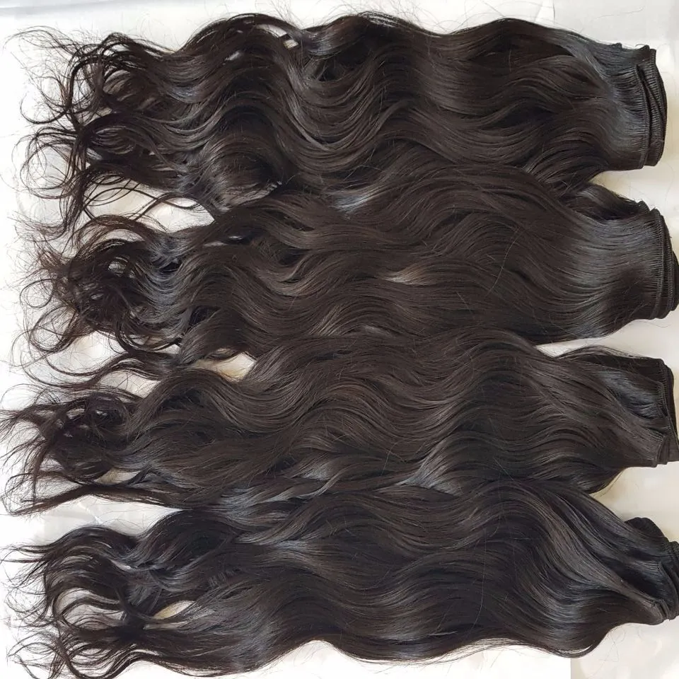 Fabricante de ondas corporales, cabello indio Remy 100% humano