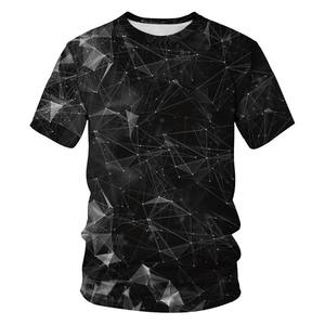 Custom Logo Cool Dry Plain Premium Slim Fit Crew Neck Breathable Tee <b>Shirt</b> 95% Cotton 5% Spandex Short Sleeve Soft Design - Product Image 4