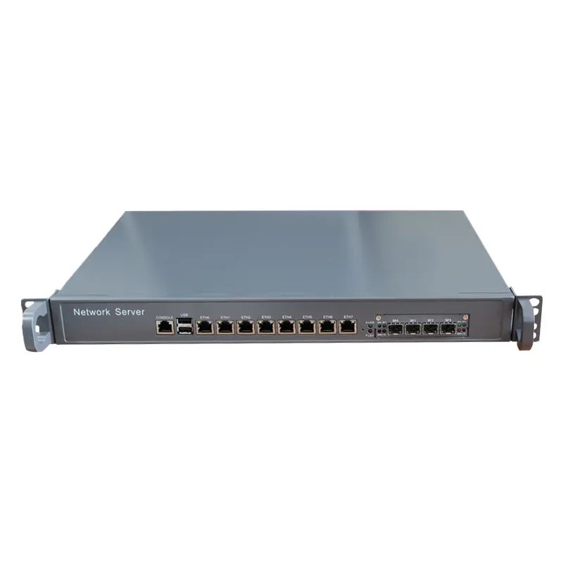 H87 8LAN firewall network security computer 1U PC with Intel G3250 Core haswell i3 i5 i7 processor