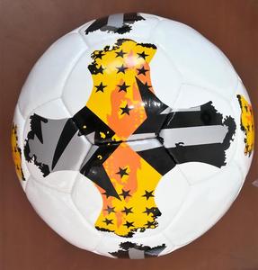 NUEVO DISEÑO BALÓN DE FÚTBOL NUEVO DISEÑO BARATO COLORIDO CAUCHO NATURAL BALÓN DE FÚTBOL TAMAÑO 5 BALÓN DE FÚTBOL DE BUENA CALIDAD - Product Image 1