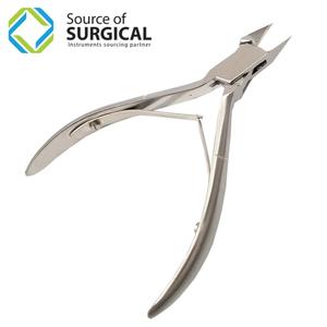 Professional Pedicure Finger <b>Nails</b> <b>Tool</b> Double Spring Flat Jaw <b>Nail</b> Cutter Stainless Steel Curved Blade Source Surgical - Product Image 1