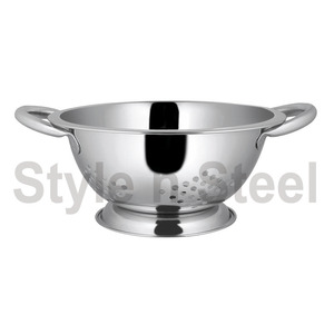 Wholesale Decent Fruit Colander Colanders Kitchen Tool Various Size Strainer Basket Colander Stainless Steel - Product Image 2
