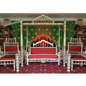 Ensemble de balançoire de scène de mariage musulman Décoration de mariage personnalisée Vente au Royaume-Uni Vente en gros d'usine DST Exports USA Australie - Product Image 1