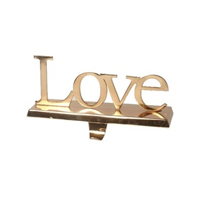 New Metal LOVE Shaped <b>Stocking</b> <b>Holder</b> in Metal <b>Stocking</b> <b>Holder</b> for Christmas Decoration Christmas Ornaments for Daily Used - Product Image 1