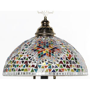 New Tiffany Gold Design Turkish Mosaic <b>Glass</b> <b>Table</b> <b>Lamp</b> - Product Image 3