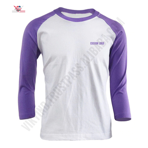 Viky Ind-T-shirts manches longues raglan pour homme, logo personnalisé, style décontracté, haute qualité, fabriqués sur mesure, 100% coton - Product Image 1