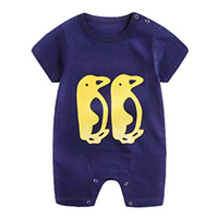 Ensembles de pyjamas pour nouveau-nés en coton gaufré 100% tricoté à manches courtes pour l'été, hauts pour bébés filles, anti-rétrécissement, pièce unique