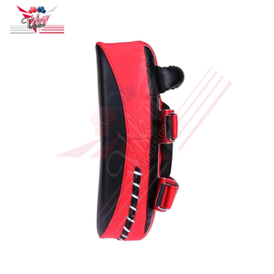 Bouclier de frappe en cuir Bouclier de frappe Curved Training Thai Pad Kick Target - Product Image 6