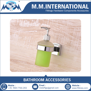 Distributeur de savon à main en laiton élégant bouteille distributeur de savon mousse liquide décoratif - Product Image 5