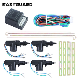 Actuadores de bloqueo de puerta central universales 2 master 2, DC12V, compatible con sistema de alarma de coche - Product Image 2
