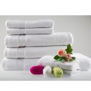 Toalla de baño de hotel promocional Nueva colección de diseño Calidad suave 100% Juego de toallas de baño de algodón Toallas de baño de golf de la India - Product Image 4