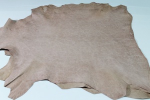 Venta al por mayor de la mejor calidad Napa cuero suave arrugado desnudo aspecto vintage piel de cordero para bolsos sofás zapatos prendas - Product Image 4