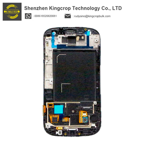 LCD Display LCD Touch Screen <strong>S3</strong> 4.8'' TFT Digitizer Assembly Charging for Samsung <strong>Galaxy</strong> <strong>S3</strong> <strong>I9300</strong> I9300i I9308i I9305 With Frame