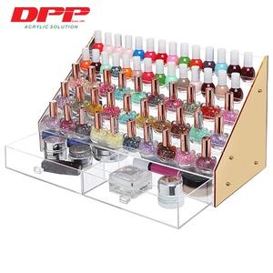 Estante de exhibición de esmalte de uñas de mesa Soporte conveniente para salón o uso doméstico - Product Image 1