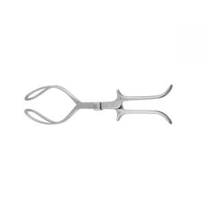Pinzas obstétricas Kelland de alta calidad de 41cm, instrumentos quirúrgicos manuales de acero inoxidable, objetivo médico Mahersi - Product Image 2