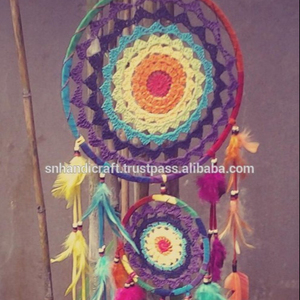 ที่ดักฝันโครเชต์สุดฮิต ที่ดักฝันโครเชต์ทำมือ - Product Image 1