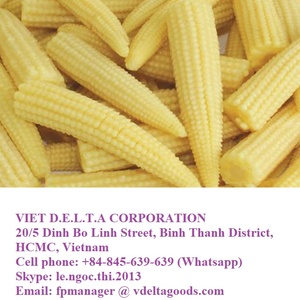 Maíz de bebé de alta calidad para exportadores con sabor dulce pelado y agua enlatada conservada y barata a granel - Product Image 4