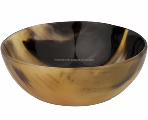 Bol de cuerno de buey hecho a mano - Product Image 1