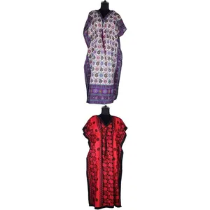 Online Shopping Long Kaftan <b>Tops</b> Dresses for Selling - Product Image 1
