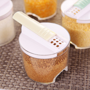Wholesale 5pcs/set Plastic <strong>Spice</strong> <strong>Jars</strong> with Shaker Lids Candy Storage <strong>Jar</strong> - Product Image 4