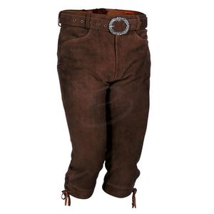 Trachten Lederhosen Oktoberfest Beerfest Robe allemande Longueur au genou (Vêtements traditionnels Oktoberfest) Cuir doux de chèvre - Product Image 1