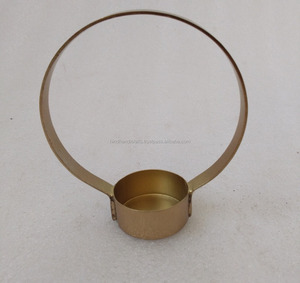 เชิงเทียนทองสำหรับตกแต่งบ้านผลิตจากอินเดีย - Product Image 6