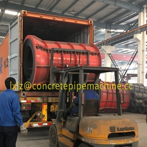 Ligne de production de tuyaux en béton armé à rouleaux rotatifs avec moteur pour tuyaux de drainage - Product Image 6