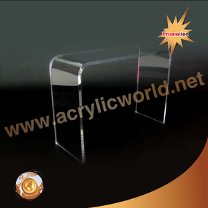Mesa de centro acrílica transparente, personalizada, moderna - Product Image 2