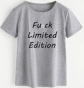 T-shirt col rond simple en coton, coupe évasée, haut blanc, bon marché, vente en gros, 2018 - Product Image 4