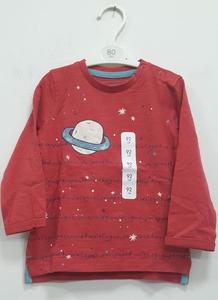 Vêtements pour garçons, enfants, manches longues, col rond, 100% coton, tricoté, teint en pièce, imprimé, de marque, en stock au Bangladesh - Product Image 6