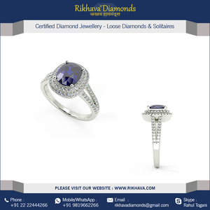 Bague Diamant En platine - Product Image 3