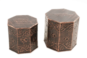 PAW MARK CAT Cremación URNA HIERRO ANTIGUO CONTENEDOR Redondo GRABADO LUJO ECOLÓGICO URNA PERSONALIZABLE para CENIZAS DE GATO - Product Image 4