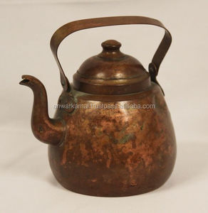 คุณภาพระดับพรีเมียมทองแดงบริสุทธิ์ 100% กาต้มน้ําทองแดงบริสุทธิ์กาต้มน้ําชาทองแดง - Product Image 1