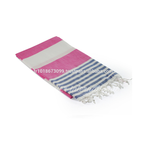 Serviette de plage méditerranéen 100% coton, serviette de plage, de qualité supérieure, fabriqué en turquie - Product Image 3