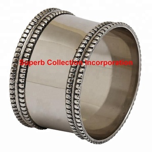 Étain Rond De Serviette de Vente Chaude et De Haute Qualité Sur Offre Spéciale Fabriqué En Inde Direct Vente D'USINE D'oem - Product Image 2