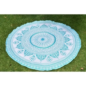 Lote al por Mayor de Tapetes de Yoga Estampados, Arte Mandala Redondo para Colgar en la Pared, Toalla de Playa, Mandala India Redonda, Mantel Hippie Boho - Product Image 1