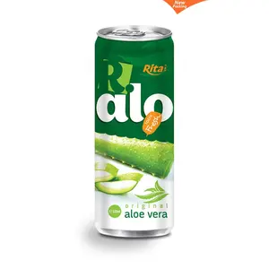 Fabrikada içecek 100% saf Aloe Vera suyu