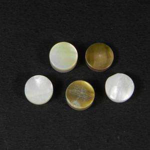 Nacre 8x8mm Cabochon Rond Usine Vente En Gros Pierres Précieuses - Product Image 2