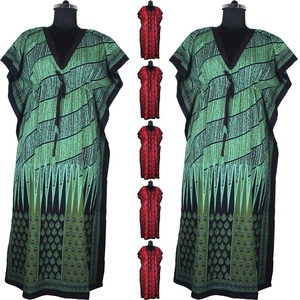 การออกแบบ Kaftan ออกแบบล่าสุดพิมพ์ปาร์ตี้สวม Kaftan ยาวสำหรับผู้หญิงขนาดใหญ่ - Product Image 2