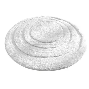 圆形棉质浴垫