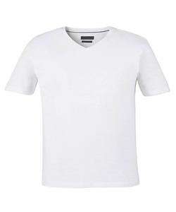 Camisetas lisas personalizadas para hombre, camisas 100% de algodón con cuello en V, estilo a la moda - Product Image 1