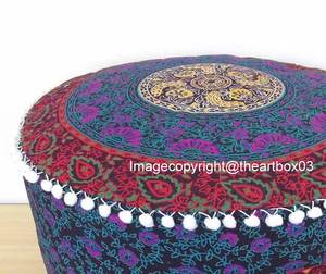 Taburete de asiento antiguo tradicional para sala de estar, taburete otomano, cubierta de reposapiés para el hogar, Hotel, Hospital, jardinería - Product Image 3