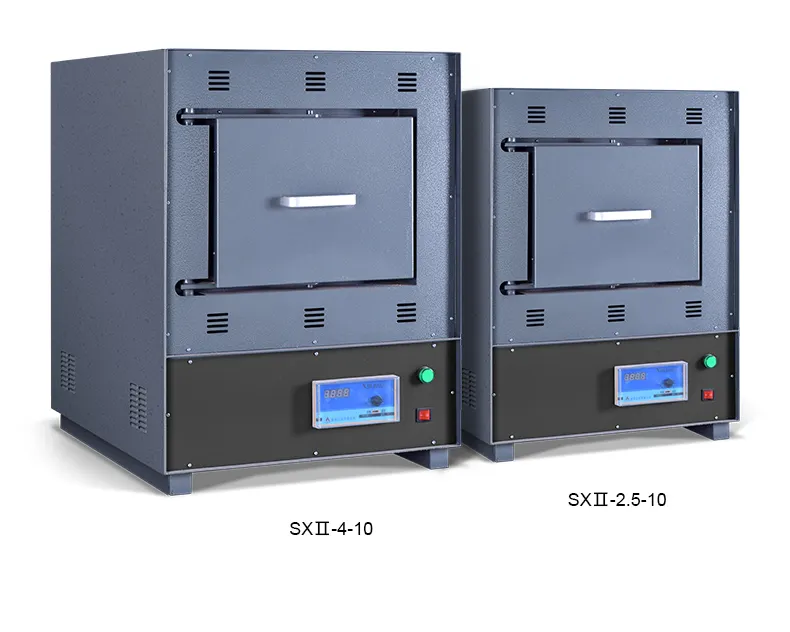 Alta temperatura para fundir hierro, equipo de laboratorio, horno de mufla (máquina de calefacción eléctrica para cerámica)