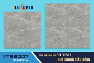 Azulejo vitrificado de porcelana de microcristal gris CMC de alta calidad, ladrillo refractario antibacteriano, uso Interior de 800x800mm, venta al por mayor - Product Image 5