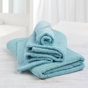 Fabricant en Inde Serviette de visage en coton de haute qualité personnalisée, bonne absorption dans toutes les couleurs et de beaux designs Ensembles de serviettes - Product Image 3