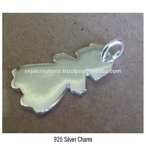Original 925 Sterling Silver Charm Pendant Cross Symbol Charms