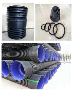 Tuyau ondulé de double paroi de HDPE du Vietnam de fournisseur de HOA ha pour l'industrie de la construction - Product Image 3