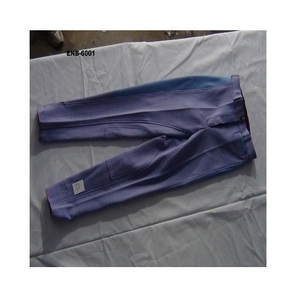 Culotte d'équitation en cuir véritable de qualité supérieure, colorée, extensible, coupe ajustée, durable et confortable - Product Image 2