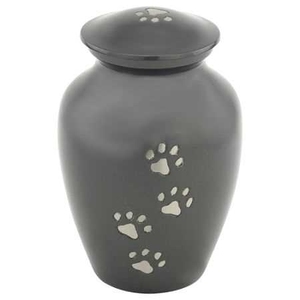 Urnes funéraires classiques en ardoise pour animaux de compagnie, en métal, pour cendres humaines, style américain/européen - Product Image 1