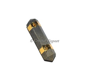 Colgantes galvanizados DP de Aventurina gris Colgante de piedra con envoltura de alambre Comprar ahora - Product Image 1